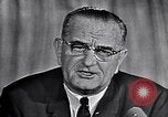 Image of Lyndon B Johnson Washington DC USA, 1964, second 53 stock footage video 65675034297