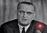 Image of Lyndon B Johnson Washington DC USA, 1964, second 55 stock footage video 65675034297