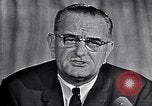 Image of Lyndon B Johnson Washington DC USA, 1964, second 56 stock footage video 65675034297