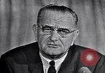 Image of Lyndon B Johnson Washington DC USA, 1964, second 59 stock footage video 65675034297