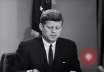 Image of John F Kennedy Washington DC White House USA, 1963, second 1 stock footage video 65675034306