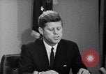 Image of John F Kennedy Washington DC White House USA, 1963, second 16 stock footage video 65675034306