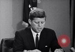Image of John F Kennedy Washington DC White House USA, 1963, second 21 stock footage video 65675034306