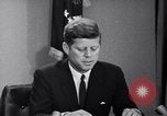 Image of John F Kennedy Washington DC White House USA, 1963, second 26 stock footage video 65675034306