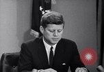 Image of John F Kennedy Washington DC White House USA, 1963, second 31 stock footage video 65675034306