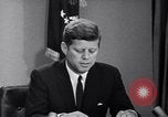 Image of John F Kennedy Washington DC White House USA, 1963, second 34 stock footage video 65675034306