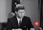 Image of John F Kennedy Washington DC White House USA, 1963, second 37 stock footage video 65675034306