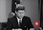 Image of John F Kennedy Washington DC White House USA, 1963, second 39 stock footage video 65675034306