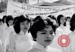 Image of Trung Sisters Parade Vietnam, 1964, second 30 stock footage video 65675034311