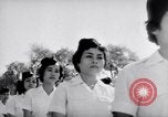 Image of Trung Sisters Parade Vietnam, 1964, second 49 stock footage video 65675034311