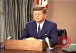 Standbild John F Kennedy Bürgerrechte Adresse Rede Washington DC USA, 1963, aus Sekunde 3 historischem Filmmaterial Videoclip 65675034314