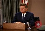 Standbild John F Kennedy Bürgerrechte Adresse Rede Washington DC USA, 1963, aus Sekunde 7 historischem Filmmaterial Videoclip 65675034314