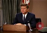 Standbild John F Kennedy Bürgerrechte Adresse Rede Washington DC USA, 1963, aus Sekunde 12 historischem Filmmaterial Videoclip 65675034314