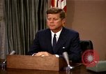 Standbild John F Kennedy Bürgerrechte Adresse Rede Washington DC USA, 1963, aus Sekunde 13 historischem Filmmaterial Videoclip 65675034314