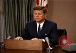 Standbild John F Kennedy Bürgerrechte Adresse Rede Washington DC USA, 1963, aus Sekunde 18 historischem Filmmaterial Videoclip 65675034314