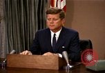 Standbild John F Kennedy Bürgerrechte Adresse Rede Washington DC USA, 1963, aus Sekunde 19 historischem Filmmaterial Videoclip 65675034314