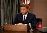 Standbild John F Kennedy Bürgerrechte Adresse Rede Washington DC USA, 1963, aus Sekunde 33 historischem Filmmaterial Videoclip 65675034314
