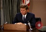 Standbild John F Kennedy Bürgerrechte Adresse Rede Washington DC USA, 1963, aus Sekunde 40 historischem Filmmaterial Videoclip 65675034314
