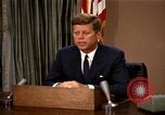 Standbild John F Kennedy Bürgerrechte Adresse Rede Washington DC USA, 1963, aus Sekunde 41 historischem Filmmaterial Videoclip 65675034314