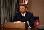 Standbild John F Kennedy Bürgerrechte Adresse Rede Washington DC USA, 1963, aus Sekunde 45 historischem Filmmaterial Videoclip 65675034314