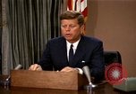 Standbild John F Kennedy Bürgerrechte Adresse Rede Washington DC USA, 1963, aus Sekunde 52 historischem Filmmaterial Videoclip 65675034314
