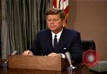 Standbild John F Kennedy Bürgerrechte Adresse Rede Washington DC USA, 1963, aus Sekunde 53 historischem Filmmaterial Videoclip 65675034314