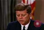 Standbild John F Kennedy Bürgerrechte Adresse Washington DC USA, 1963, aus Sekunde 43 historischem Filmmaterial Videoclip 65675034315