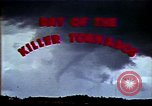 Image of Louisville tornado during Super Outbreak United States USA, 1974, second 28 stock footage video 65675034357