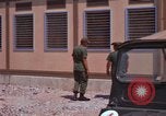 Image of dining hall under construction at U-Tapao Royal Thai Navy Airfield Thailand, 1969, second 8 stock footage video 65675034374