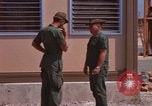 Image of dining hall under construction at U-Tapao Royal Thai Navy Airfield Thailand, 1969, second 13 stock footage video 65675034374