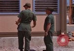 Image of dining hall under construction at U-Tapao Royal Thai Navy Airfield Thailand, 1969, second 15 stock footage video 65675034374