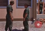 Image of dining hall under construction at U-Tapao Royal Thai Navy Airfield Thailand, 1969, second 18 stock footage video 65675034374