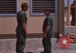 Image of dining hall under construction at U-Tapao Royal Thai Navy Airfield Thailand, 1969, second 20 stock footage video 65675034374