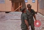 Image of dining hall under construction at U-Tapao Royal Thai Navy Airfield Thailand, 1969, second 26 stock footage video 65675034374