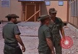Image of dining hall under construction at U-Tapao Royal Thai Navy Airfield Thailand, 1969, second 28 stock footage video 65675034374