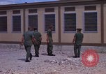 Image of dining hall under construction at U-Tapao Royal Thai Navy Airfield Thailand, 1969, second 32 stock footage video 65675034374
