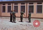 Image of dining hall under construction at U-Tapao Royal Thai Navy Airfield Thailand, 1969, second 42 stock footage video 65675034374
