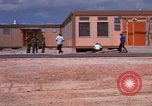 Image of dining hall under construction at U-Tapao Royal Thai Navy Airfield Thailand, 1969, second 49 stock footage video 65675034374