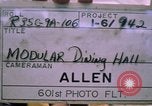 Standbild USAF modulare Dining Hall in U-Tapao Royal Thai Navy Flugplatz Thailand, 1969, aus Sekunde 4 historischem Filmmaterial Videoclip 65675034376
