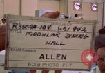Standbild USAF modulare Dining Hall in U-Tapao Royal Thai Navy Flugplatz Thailand, 1969, aus Sekunde 14 historischem Filmmaterial Videoclip 65675034377