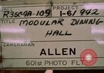 Standbild modulare Speisesaal serviert Airmen bei U-Tapao Royal Thai Navy Flugplatz Thailand, 1969, aus Sekunde 4 historischem Filmmaterial Videoclip 65675034378