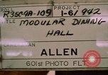 Standbild modulare Speisesaal serviert Airmen bei U-Tapao Royal Thai Navy Flugplatz Thailand, 1969, aus Sekunde 5 historischem Filmmaterial Videoclip 65675034378