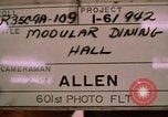 Standbild modulare Speisesaal serviert Airmen bei U-Tapao Royal Thai Navy Flugplatz Thailand, 1969, aus Sekunde 9 historischem Filmmaterial Videoclip 65675034378