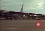 Image B-52D aircraft U-Tapao Royal Thai Air Force Base en Thaïlande, 1968, de la seconde 18 séquences d'archives historiques vidéo 65675034400