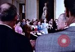 Immagine di Lyndon B Johnson Washington DC White House USA, 1969, secondo 28 filmato di repertorio 65675034425