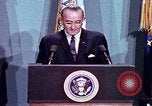 Immagine di Lyndon B Johnson Washington DC White House USA, 1969, secondo 57 filmato di repertorio 65675034425