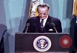 Immagine di Lyndon B Johnson Washington DC White House USA, 1969, secondo 60 filmato di repertorio 65675034425