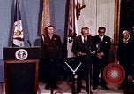Immagine di Lyndon B Johnson Washington DC White House USA, 1969, secondo 15 filmato di repertorio 65675034429