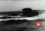 Image of German submarine North Atlantic Ocean, 1942, second 26 stock footage video 65675034437