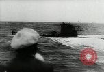 Image of German submarine North Atlantic Ocean, 1942, second 28 stock footage video 65675034437